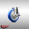 Service Caster 5 Inch 316SS Blue Polyurethane Wheel Swivel Bolt Hole Caster with Brake SCC SCC-SS316BH20S514-PPUB-BLUE-TLB - alternate 2